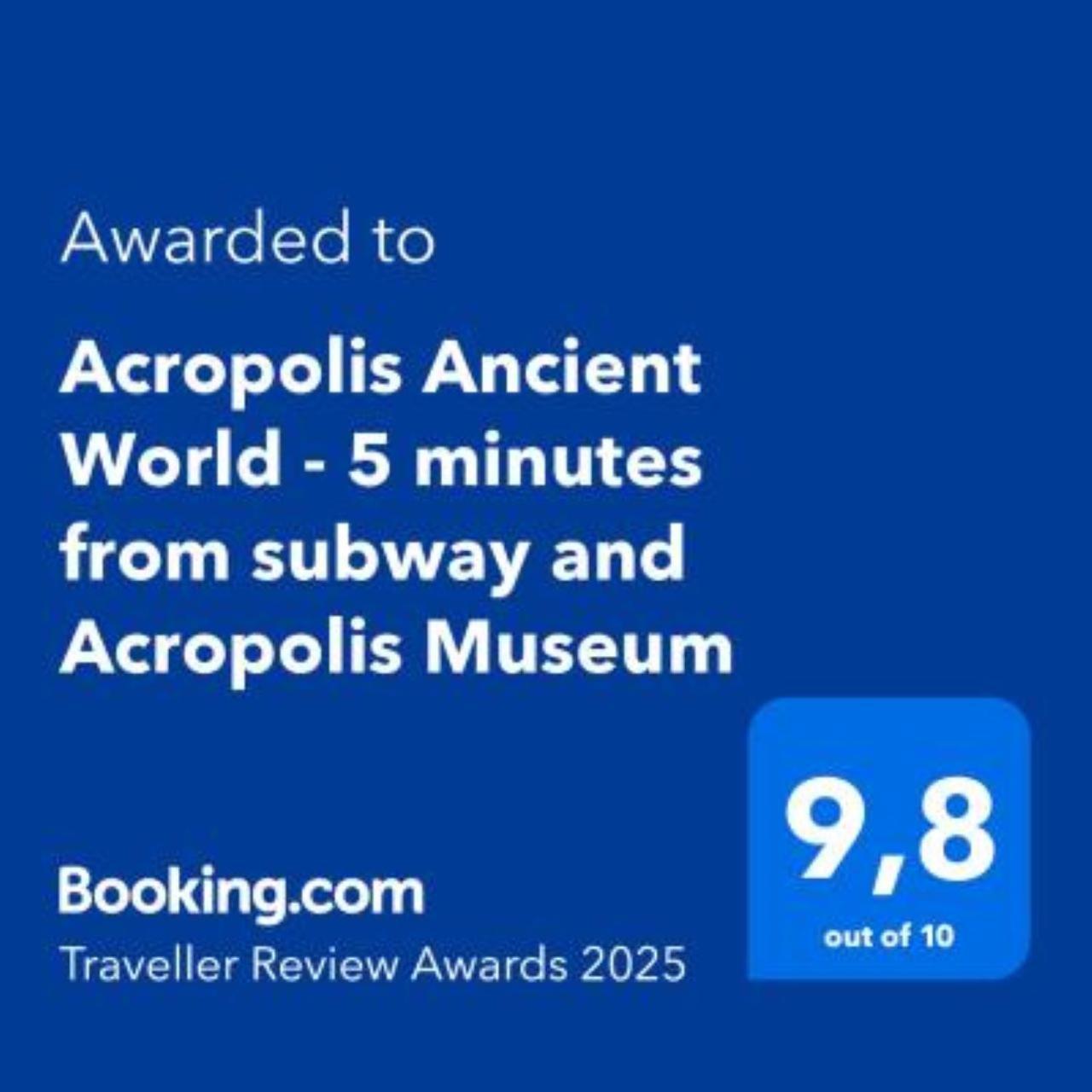 Acropolis Ancient World - 5 Minutes From Subway And Acropolis Museum Atenas Exterior foto